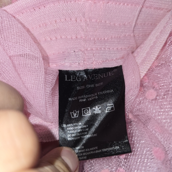 Leg Avenue Light Pink Multi-Layered Tulle Tutu Skirt for Costumes or Dancewear O - Picture 7 of 7